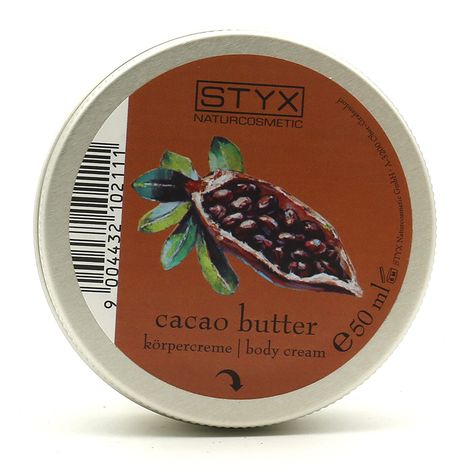 Telový krém kakaové maslo 50ml STYX