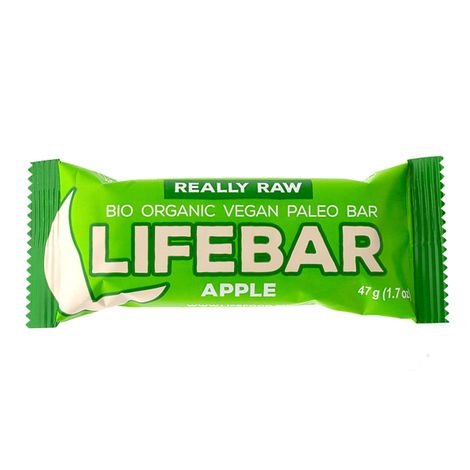 DOPREDAJ Tyčinka Really Raw jablko bio 47g Lifebar 
