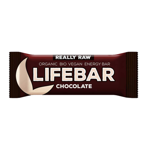 Tyčinka Lifebar čokoládová Rally Raw bio 47g Lifefood