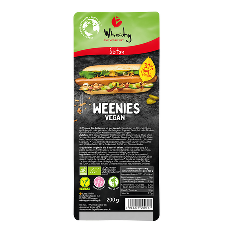 Vegánske párky Weenies bio 200g Wheaty