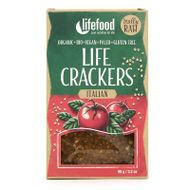 Krekry Life Crackers talianske raw bio 100g Lifefood