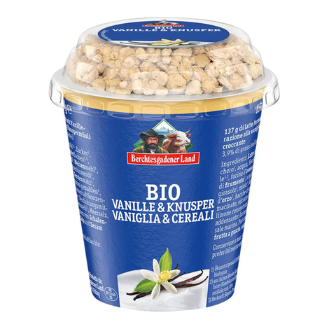 Vanilkový jogurt s müsli bio 150ml Berchtesgadener Land