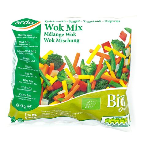 Wok mix zelenina mrazená bio 600g Ardo