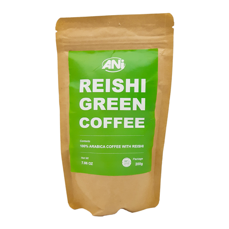 Reishi zelená káva mletá 200g ANi