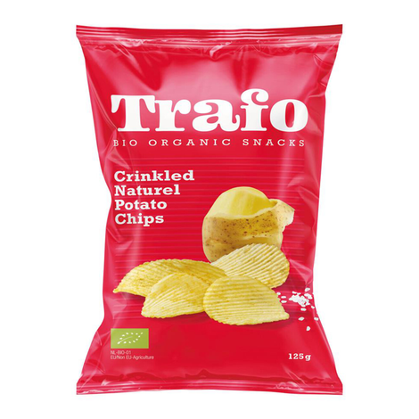 Zemiakové chipsy vlnky bio 125g Trafo