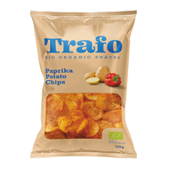 Zemiakové chipsy s paprikou bio 125g Trafo